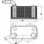 Mahle Ψυγείο λαδιού, Λάδι Κινητήρα - Clc 174 000S