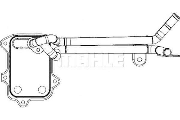 Mahle Ψυγείο λαδιού, Λάδι Κινητήρα - Clc 188 000S