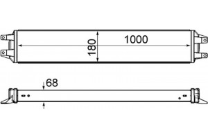 Mahle Ψυγείο λαδιού, Λάδι Κινητήρα - Clc 208 000P