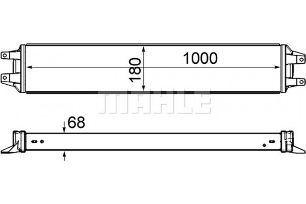 Mahle Ψυγείο λαδιού, Λάδι Κινητήρα - Clc 208 000P