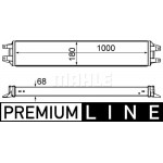 Mahle Ψυγείο λαδιού, Λάδι Κινητήρα - Clc 208 000P