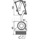 Mahle Ψυγείο λαδιού, Λάδι Κινητήρα - Clc 24 000P