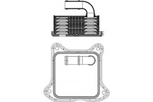 Mahle Ψυγείο λαδιού, Λάδι Κινητήρα - Clc 2 000S