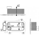 Mahle Ψυγείο λαδιού, Λάδι Κινητήρα - Clc 79 000P