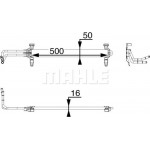 Mahle Ψυγείο λαδιού, Λάδι Κινητήρα - Clc 81 000P