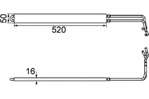 Mahle Ψυγείο λαδιού, Τιμόνι - Clc 103 000P