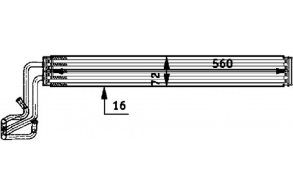 Mahle Ψυγείο λαδιού, Τιμόνι - Clc 50 000P Mahle Ψυγείο λαδιού, Τιμόνι - Clc 50 000P