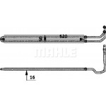 Mahle Ψυγείο λαδιού, Τιμόνι - Clc 53 000P