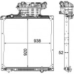 Mahle Ψυγείο, Ψύξη Κινητήρα - Cr 1040 000P