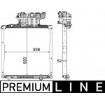 Mahle Ψυγείο, Ψύξη Κινητήρα - Cr 1040 000P