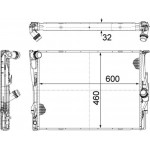 Mahle Ψυγείο, Ψύξη Κινητήρα - Cr 1087 000S