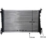 Mahle Ψυγείο, Ψύξη Κινητήρα - Cr 1112 000S