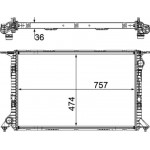 Mahle Ψυγείο, Ψύξη Κινητήρα - Cr 1132 000P