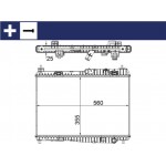 Mahle Ψυγείο, Ψύξη Κινητήρα - Cr 1135 000S