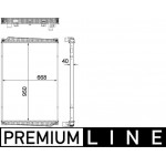 Mahle Ψυγείο, Ψύξη Κινητήρα - Cr 1149 000P