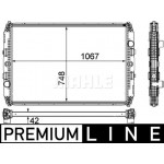 Mahle Ψυγείο, Ψύξη Κινητήρα - Cr 1151 000P