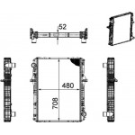 Mahle Ψυγείο, Ψύξη Κινητήρα - Cr 1170 000P