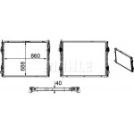 Mahle Ψυγείο, Ψύξη Κινητήρα - Cr 1175 000P