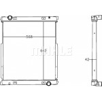 Mahle Ψυγείο, Ψύξη Κινητήρα - Cr 1215 000P
