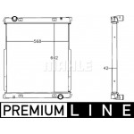 Mahle Ψυγείο, Ψύξη Κινητήρα - Cr 1215 000P