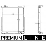 Mahle Ψυγείο, Ψύξη Κινητήρα - Cr 1215 000P