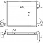 Mahle Ψυγείο, Ψύξη Κινητήρα - Cr 1217 000P