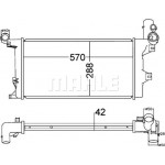 Mahle Ψυγείο, Ψύξη Κινητήρα - Cr 1218 000P