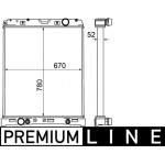 Mahle Ψυγείο, Ψύξη Κινητήρα - Cr 1220 000P