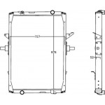 Mahle Ψυγείο, Ψύξη Κινητήρα - Cr 1222 000P