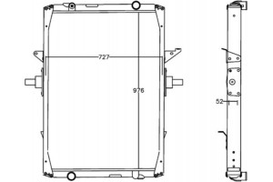 Mahle Ψυγείο, Ψύξη Κινητήρα - Cr 1222 000P