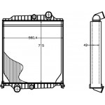 Mahle Ψυγείο, Ψύξη Κινητήρα - Cr 1225 000P