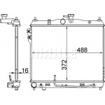 Mahle Ψυγείο, Ψύξη Κινητήρα - Cr 1278 000S