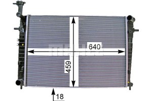 Mahle Ψυγείο, Ψύξη Κινητήρα - Cr 1333 000P