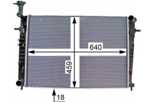 Mahle Ψυγείο, Ψύξη Κινητήρα - Cr 1333 000P