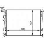 Mahle Ψυγείο, Ψύξη Κινητήρα - Cr 1366 000P