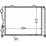 Mahle Ψυγείο, Ψύξη Κινητήρα - Cr 1408 000S