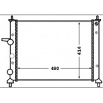 Mahle Ψυγείο, Ψύξη Κινητήρα - Cr 1442 000S