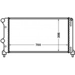 Mahle Ψυγείο, Ψύξη Κινητήρα - Cr 1448 000S