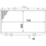 Mahle Ψυγείο, Ψύξη Κινητήρα - Cr 1485 000S