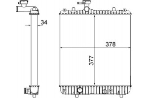 Mahle Ψυγείο, Ψύξη Κινητήρα - Cr 1495 001S