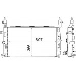 Mahle Ψυγείο, Ψύξη Κινητήρα - Cr 1498 000S