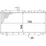 Mahle Ψυγείο, Ψύξη Κινητήρα - Cr 1516 000S