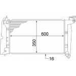 Mahle Ψυγείο, Ψύξη Κινητήρα - Cr 1526 000S