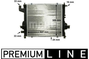 Mahle Ψυγείο, Ψύξη Κινητήρα - Cr 153 000P