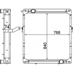 Mahle Ψυγείο, Ψύξη Κινητήρα - Cr 1553 000P