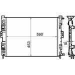 Mahle Ψυγείο, Ψύξη Κινητήρα - Cr 1690 000S