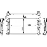 Mahle Ψυγείο, Ψύξη Κινητήρα - Cr 1710 000S
