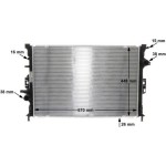 Mahle Ψυγείο, Ψύξη Κινητήρα - Cr 1748 000S