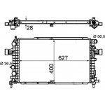 Mahle Ψυγείο, Ψύξη Κινητήρα - Cr 1856 000P