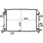 Mahle Ψυγείο, Ψύξη Κινητήρα - Cr 1857 000P